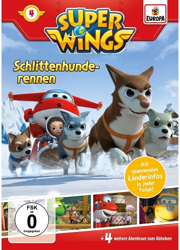 Miller Sonstiges Wortprogramm Super Wings Vol. 4 - Schlittenhunderennen