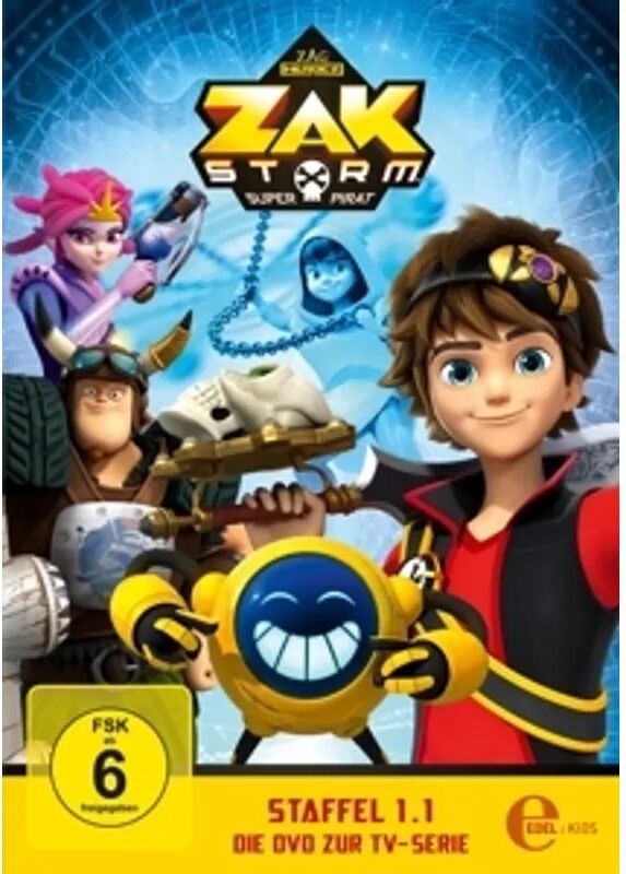 Edel Music & Entertainment CD / DVD Zak Storm-Staffel 1.1-DVD zur TV-Serie