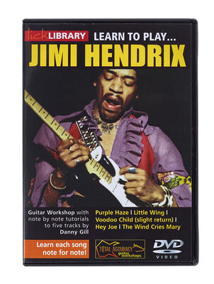 Roadrock International Jimi Hendrix Learn to Play
