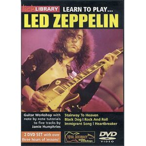 Roadrock International Lick Library: Learn To Play Led Zeppelin DVD - DVD