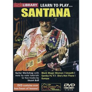 Roadrock International Lick Library: Learn To Play Santana DVD - DVD