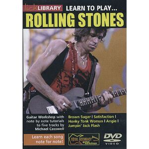 Roadrock International Lick Library: Learn To Play Rolling Stones DVD - DVD