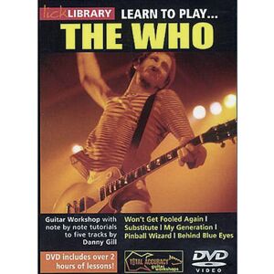 Roadrock International Lick Library: Learn To Play The Who DVD - DVD