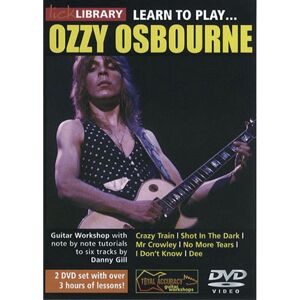 Roadrock International Lick Library: Learn To Play Ozzy Osbourne DVD - DVD