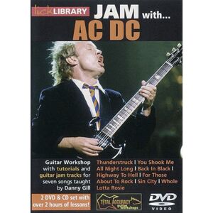 Roadrock International Lick Library: Jam With AC/DC DVD, CD - DVD