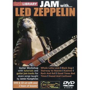 Roadrock International Lick Library: Jam With Led Zeppelin DVD, CD - DVD