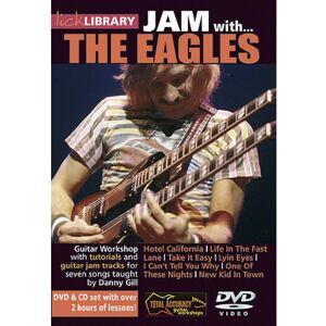 Roadrock International Lick Library: Jam With The Eagles DVD, CD - DVD