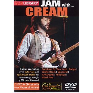 Roadrock International Lick Library: Jam With Cream DVD, CD - DVD