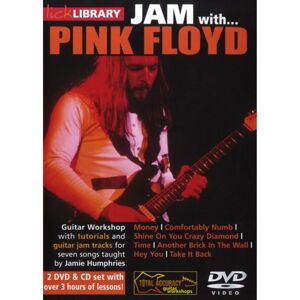 Roadrock International Lick Library: Jam With Pink Floyd DVD, CD - DVD