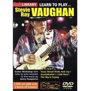 Roadrock International Lick Library: Learn To Play Stevie Ray Vaughan DVD - DVD