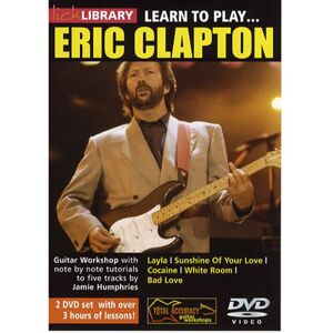 Roadrock International Lick Library: Learn To Play Eric Clapton DVD - DVD