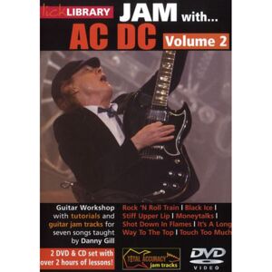 Roadrock International Lick Library: Jam With AC/DC 2 DVD, CD - DVD