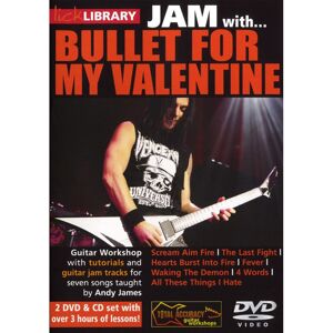 Roadrock International Lick Library: Jam With Bullet For My Valentine DVD, CD - DVD