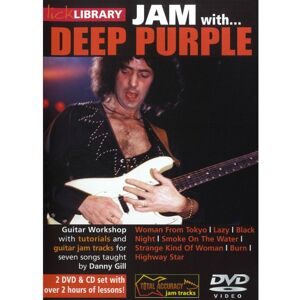 Roadrock International Lick Library: Jam With Deep Purple DVD, CD - DVD