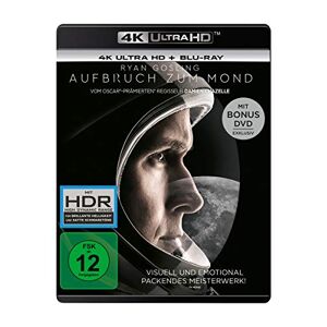 Damien Chazelle - GEBRAUCHT Aufbruch zum Mond (4K Ultra HD) (+ Blu-ray 2D) (+ Bonus-DVD) - Preis vom 10.05.2024 04:50:37 h