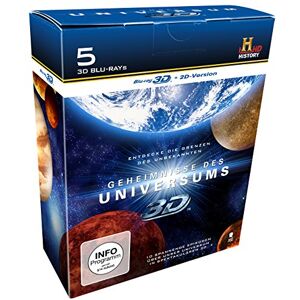 GEBRAUCHT Geheimnisse des Universums - Die große History 3D-Box (Limited Edition, exklusiv bei Amazon.de) [5x Blu-ray 3D + 2D Version] - Preis vom h