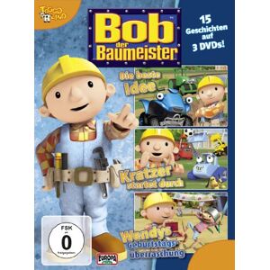 GEBRAUCHT Bob der Baumeister - 15 Geschichten auf 3 DVDs - Preis vom 01.06.2024 05:04:23 h