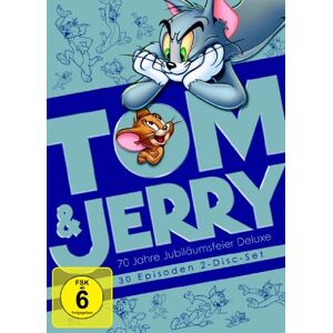 Chuck Jones - GEBRAUCHT Tom und Jerry - 70 Jahre Jubiläumsfeier Deluxe [Deluxe Edition] [2 DVDs] - Preis vom 01.06.2024 05:04:23 h