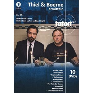 Buddy Giovinazzo - GEBRAUCHT Tatort;(2)Thiel Und Boerne Ermitteln [10 DVDs] - Preis vom 17.05.2024 04:53:12 h