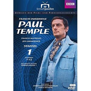 Douglas Camfield - GEBRAUCHT Francis Durbridge: Paul Temple - Staffel 1 - Die komplette ZDF-Fernseh-Saison 1 (Folgen 1-13 + Interview) - Fernsehjuwelen [4 DVDs] - Preis vom 14.05.2024 04:49:28 h