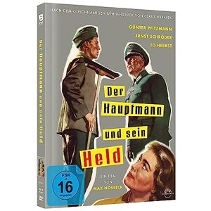 Max Nosseck - GEBRAUCHT Der Hauptmann und sein Held - Limited Mediabook (in HD neu abgetastet, 16-seitiges Booklet, Blu-ray+DVD, auf 500 Stück limitiert) - Preis vom 10.05.2024 04:50:37 h