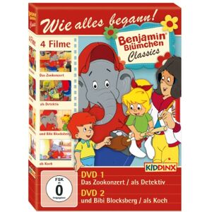 Gerhard Hahn - GEBRAUCHT Benjamin Blümchen Classics - Das Zookonzert/Als Detektiv/Und Bibi Blocksberg/Als Koch [2 DVDs] - Preis vom h