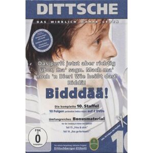 Olli Dittrich - GEBRAUCHT Dittsche: Das wirklich wahre Leben - Die komplette 10. Staffel [2 DVDs] - Preis vom 01.06.2024 05:04:23 h