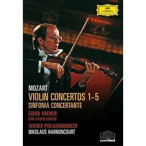 Wiener Philharmoniker - GEBRAUCHT Mozart, Wolfgang Amadeus - Violinkonzerte 1 - 5 [2 DVDs] - Preis vom 19.05.2024 04:53:53 h