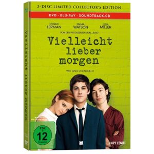 Steve Chbosky - GEBRAUCHT Vielleicht lieber morgen - Limited Collector's Edition [Blu-ray + DVD + Soundtrack CD] [Limited Edition] - Preis vom 01.06.2024 05:04:23 h