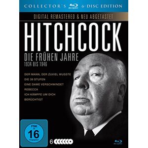 GEBRAUCHT Alfred Hitchcock - Die frühen Jahre - 1934 bis 1946 [Blu-ray] [Collector's Edition] - Preis vom 16.05.2024 04:53:48 h