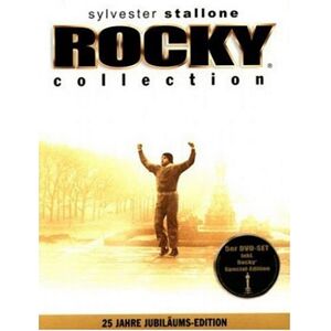 Sylvester Stallone - GEBRAUCHT Rocky Collection (25 Jahre Jubiläums-Edition) [5 DVDs] - Preis vom 01.06.2024 05:04:23 h