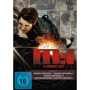 Tom Cruise - GEBRAUCHT Mission: Impossible I-IV [4 DVDs] - Preis vom 01.06.2024 05:04:23 h