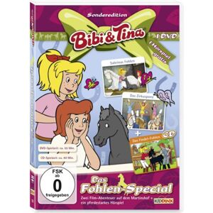 GEBRAUCHT Bibi und Tina - Das Fohlen-Special [DVD + CD] - Preis vom 17.05.2024 04:53:12 h