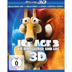 Carlos Saldanha - GEBRAUCHT Ice Age 3 - Die Dinosaurier sind los (+ Blu-ray + DVD + Digital Copy) [Blu-ray 3D] - Preis vom h