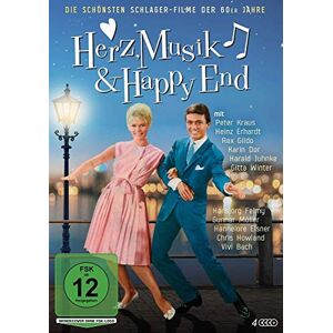 Helmuth M. Backhaus - GEBRAUCHT Herz, Musik & Happy End - Die schönsten Schlager-Filme der 60er Jahre [4 DVDs] (Am Sonntag will mein Süßer mit mir segeln gehn - Wenn man Baden geht auf Teneriffa und fünf weitere Filme) - Preis vom h