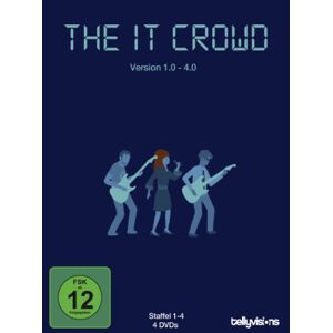 Graham Linehan - GEBRAUCHT The IT Crowd - Version 1.0 - 4.0 ( Die komplette Staffel 1-4) [4 DVDs] - Preis vom 01.06.2024 05:04:23 h