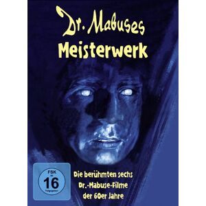 Fritz Lang - GEBRAUCHT Dr. Mabuses Meisterwerk - Die berühmten sechs Dr.-Mabuse-Filme der 60er Jahre (6 DVDs) - Preis vom 01.06.2024 05:04:23 h