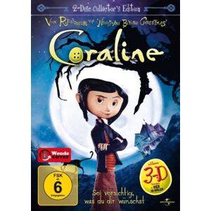 Henry Selick - GEBRAUCHT Coraline (3D-Version, Collector's Edition, 2 DVDs) - Preis vom h