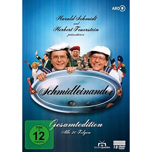 Harald Schmidt - GEBRAUCHT Schmidteinander Gesamtedition - Folge 1-50 (5 Staffeln) (Fernsehjuwelen) [18 DVDs] - Preis vom h