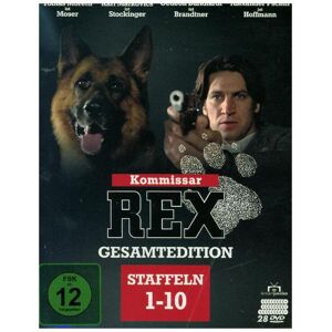 AL!VE AG Kommissar Rex - Gesamtedition (Staffeln 1 Bis 10 - Alle 119 Folgen) + Bonus-Disc. 28 Dvds