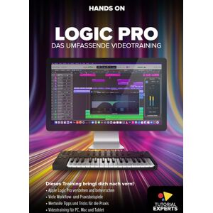 Tutorial Experts Logic Pro - das Videotraining