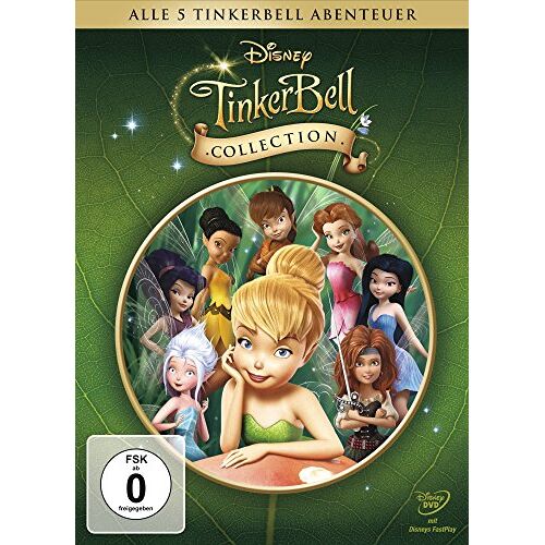 Bradley Raymond – GEBRAUCHT Tinkerbell Collection – Alle 5 Tinkerbell Abenteuer (Geschenkbox, 5 Discs) – Preis vom 04.01.2024 05:57:39 h