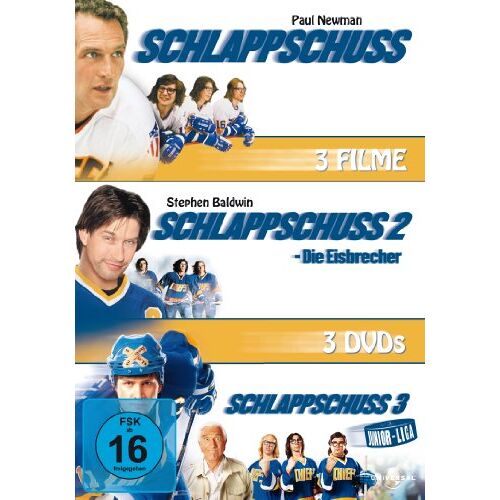 – GEBRAUCHT Schlappschuss 1-3 (DVD) – Preis vom 07.01.2024 05:53:54 h