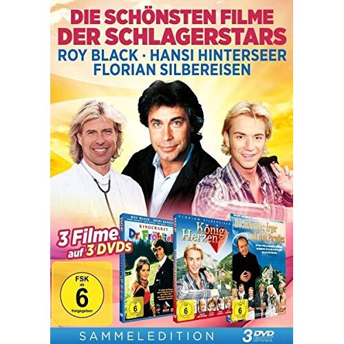 Helmut Förnbacher – GEBRAUCHT Die schönsten Filme der Schlagerstars [3 DVDs – Kinderartz Dr. Fröhlich, König der Herzen, Hochwürdens Ärger mit dem Paradies – mit Hansi Hinterseer, Florian Silbereisen, Roy Black] – Preis vom 22.12.2023 05:50:38 h