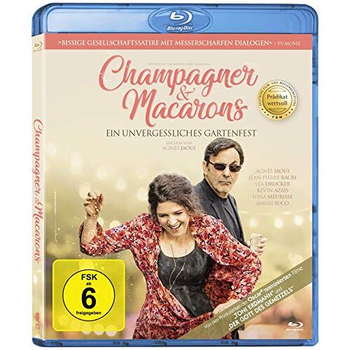 Agnes Jaoui – GEBRAUCHT Champagner & Macarons – Ein unvergessliches Gartenfest [Blu-ray] – Preis vom 08.01.2024 05:55:10 h