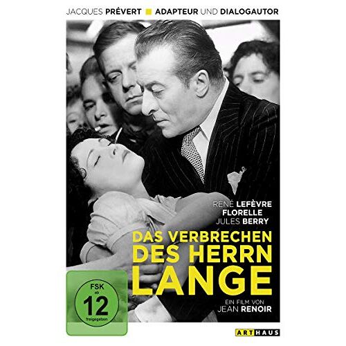 Jean Castanier – GEBRAUCHT Das Verbrechen des Herrn Lange – Preis vom 08.01.2024 05:55:10 h