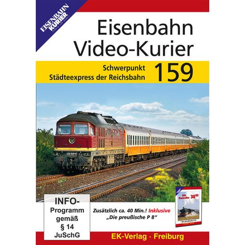 Ek-Verlag Eisenbahnkurier Eisenbahn Video-Kurier 159