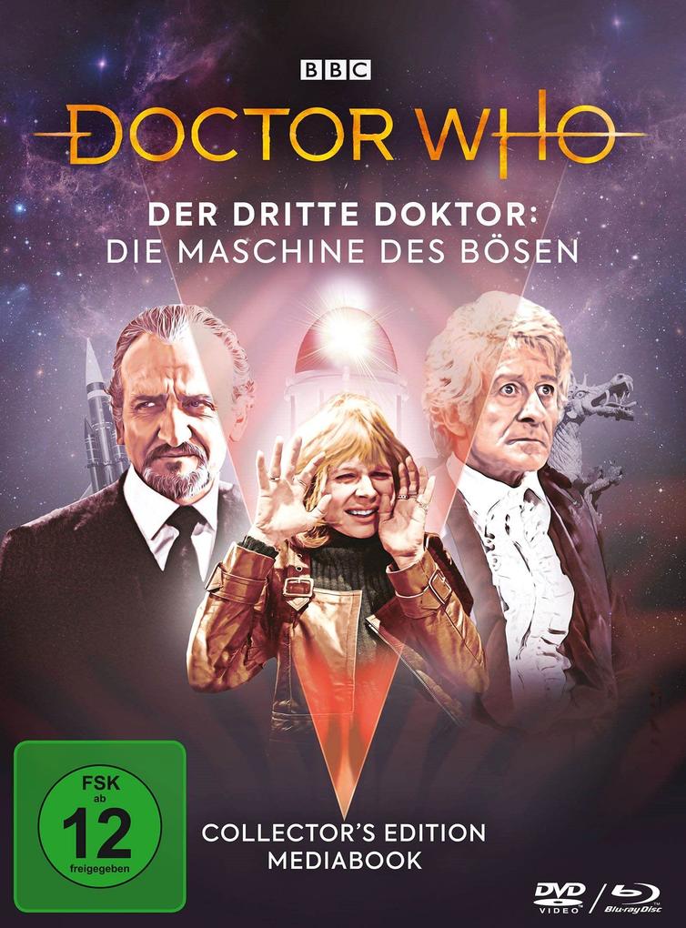 WVG Medien GmbH Doctor Who: Der Dritte Doktor - Die Maschine Des Bösen (Mediabook Edition Dvd & Blu-Ray Combo) Ltd.