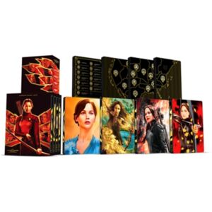 The Hunger Games: Complete 4-film Collection - Limited Steelbook (4K Ultra HD + Blu-ray) (Import)