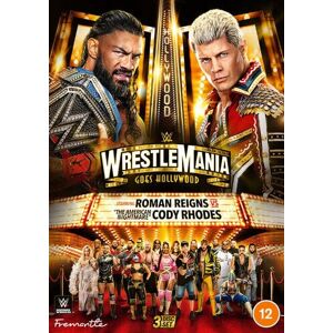 MediaTronixs WWE: Wrestlemania 39 DVD (2023) Roman Reigns Cert 12 3 Discs Pre-Owned Region 2